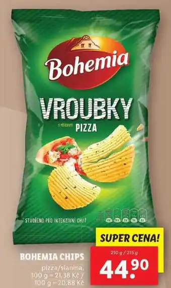 Lidl Bohemia chips, 210 g/215 g nabídka