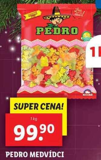 Lidl Pedro medvídci, 1 kg nabídka