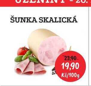 RABBIT řeznictví Šunka skalická 100g nabídka