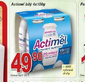 Hruška Actimel bílý nabídka