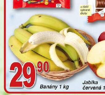 Hruška Banány nabídka