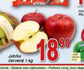 Hruška Jablka nabídka