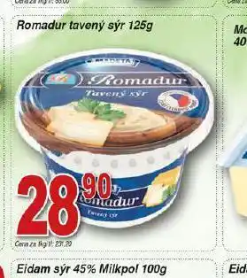 Romadur tavený sýr