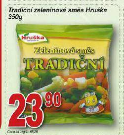 Hruška Tradiční zeleninová směs nabídka