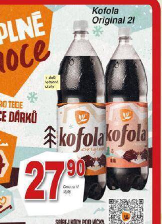 Hruška Kofola originál 2l nabídka