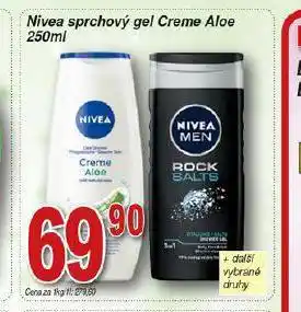 Hruška Nivea sprchový gel nabídka