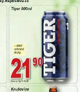 Hruška Tiger nabídka