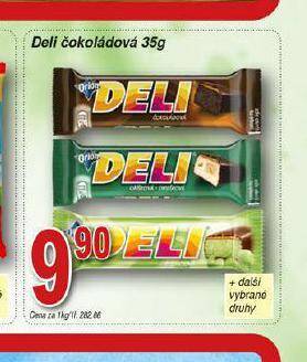 Hruška Deli čokoláda nabídka