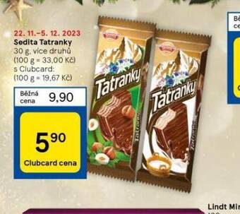 Tesco Sedita tatranky nabídka