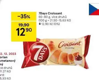 Tesco 7days croissant nabídka