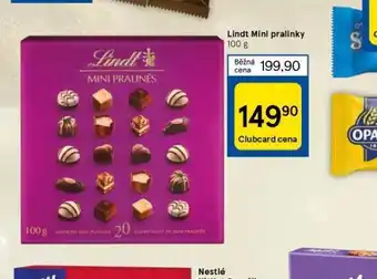 Tesco Lindt mini pralinky nabídka