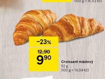 Tesco Croissant máslový nabídka