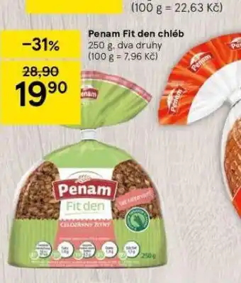 Tesco Penam fit den chléb nabídka