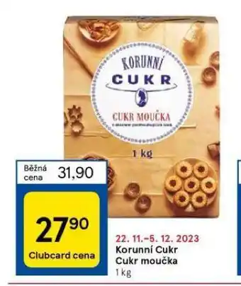 Cukr moučka