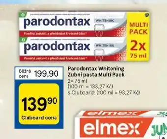 Tesco Parodontax zubní pasta nabídka