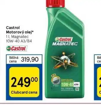 Tesco Castrol motorový olej nabídka