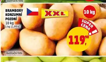 Penny Market Brambory konzumní pozdní nabídka