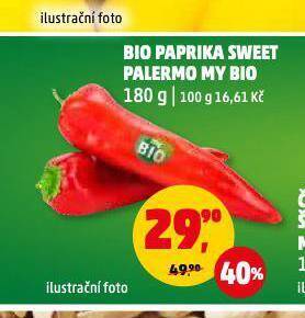 Penny Market Bio paprika sweet palermo my bio nabídka