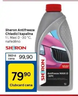 Tesco Sheron antifreeze chladicí kapalina nabídka