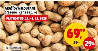 Penny Market Arašídy neloupané nabídka