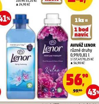 Penny Market Aviváž lenor nabídka