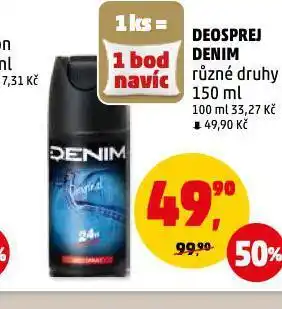 Penny Market Deosprej denim nabídka