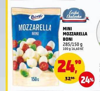 Penny Market Mozzarella mini nabídka