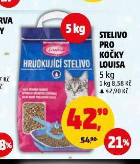 Penny Market Stelivo pro kočky louisa nabídka