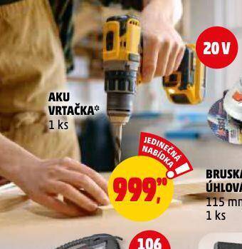 Penny Market Aku vrtačka nabídka