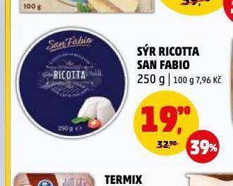 Penny Market Sýr ricotta san fabio nabídka