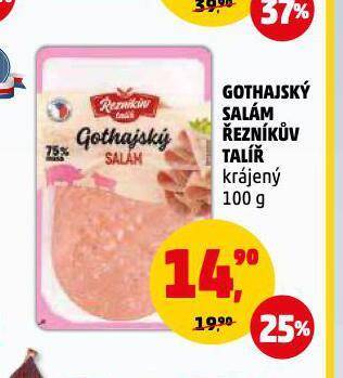 Penny Market Gothajský salám nabídka
