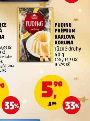 Penny Market Puding nabídka