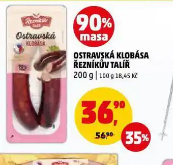 Penny Market Ostravská klobása nabídka