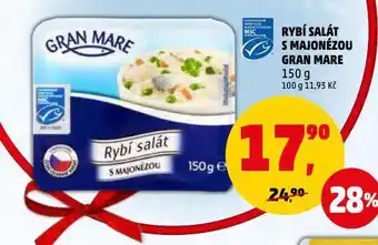Penny Market Rybí salát s majonézou nabídka