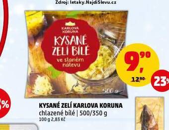 Penny Market Kysané zelí nabídka