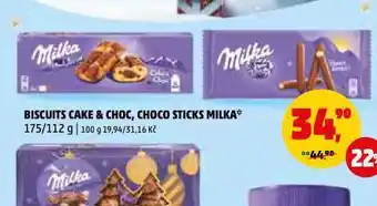 Penny Market Choco sticks milka nabídka
