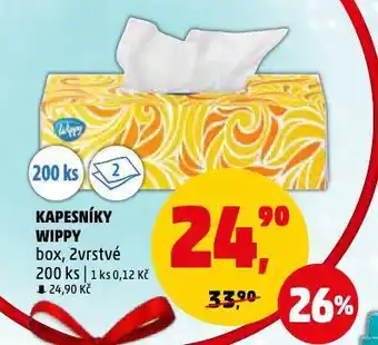 Penny Market Kapesníky wippy nabídka