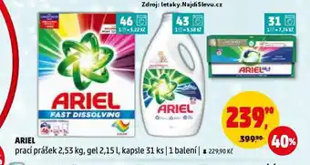 Penny Market Ariel prací prostředek nabídka