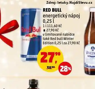 Penny Market Red bull energy drink nabídka