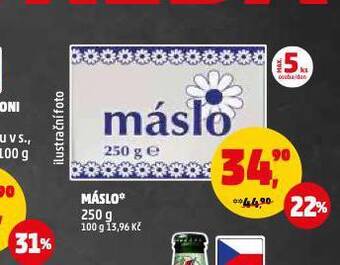 Penny Market Máslo nabídka