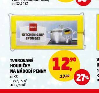 Penny Market Tvarované houbičky na nádobí nabídka