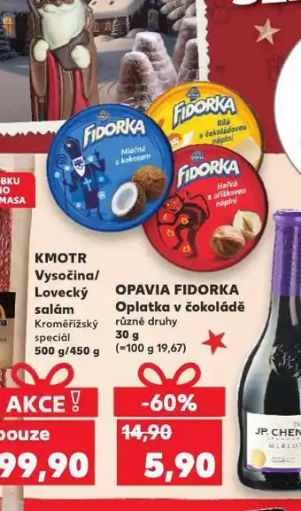 Kaufland Fidorka nabídka