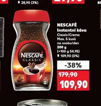 Kaufland Káva nescafé nabídka