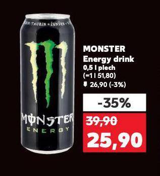 Kaufland Monster energy drink nabídka