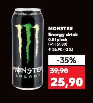 Kaufland Monster energy drink nabídka