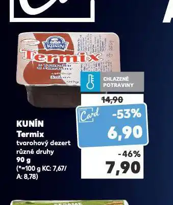 Kaufland Kunín termix nabídka