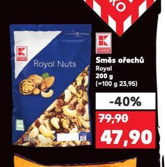 Kaufland Směs ořechů nabídka