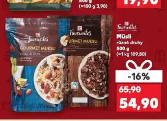 Kaufland Musli nabídka