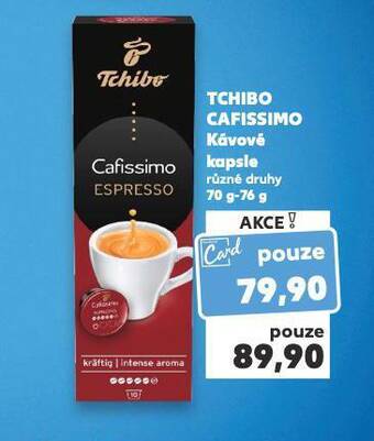 Kaufland Kávové kapsle tchibo nabídka