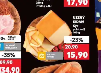 Kaufland Uzený eidam sýr nabídka